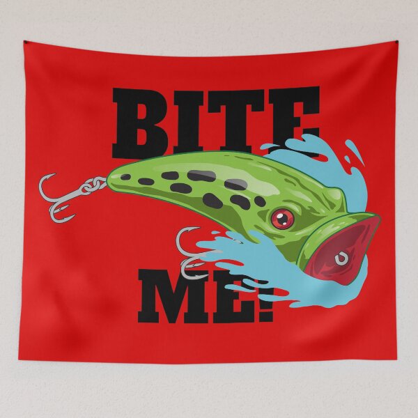 Item preview, Furious Frog Bite Me Sticker designed and sold by BlueSkyTheory.