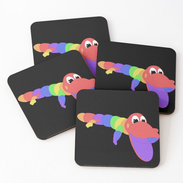 Item preview, Inspired Plush Ally-Gator: Rainbow designed and sold by WolfBunnyWorks.