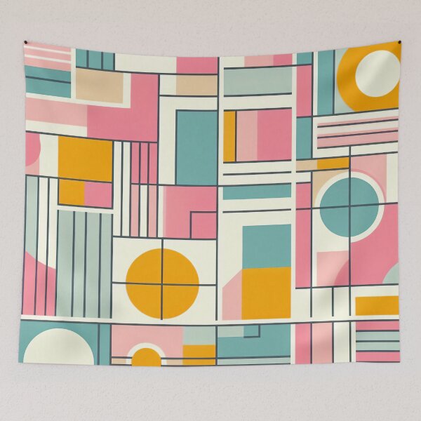 Item preview, Intersect Bauhaus designed and sold by Mermaid's Whimsy.