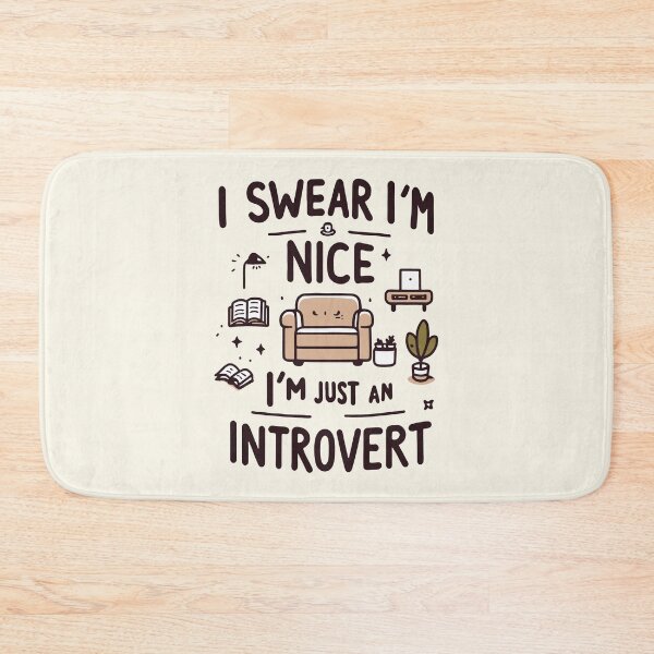 Item preview, I'm Just An Introvert designed and sold by thegirlyshoppe.