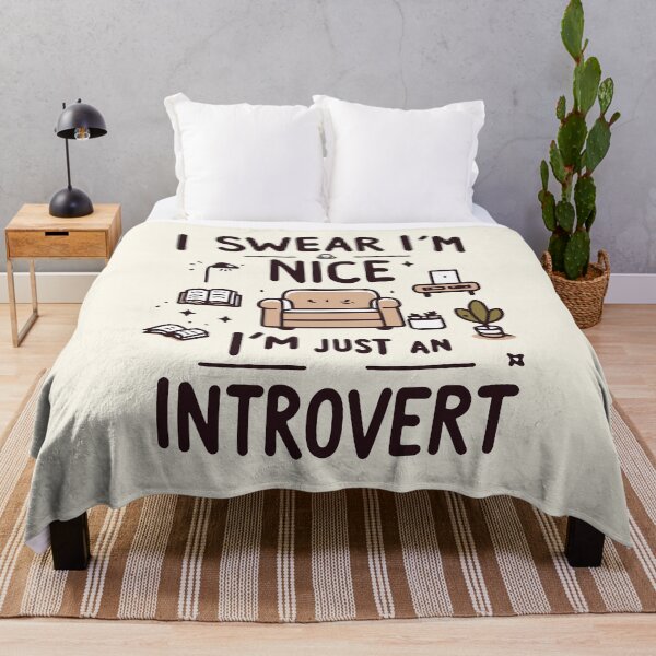 Item preview, I'm Just An Introvert designed and sold by thegirlyshoppe.