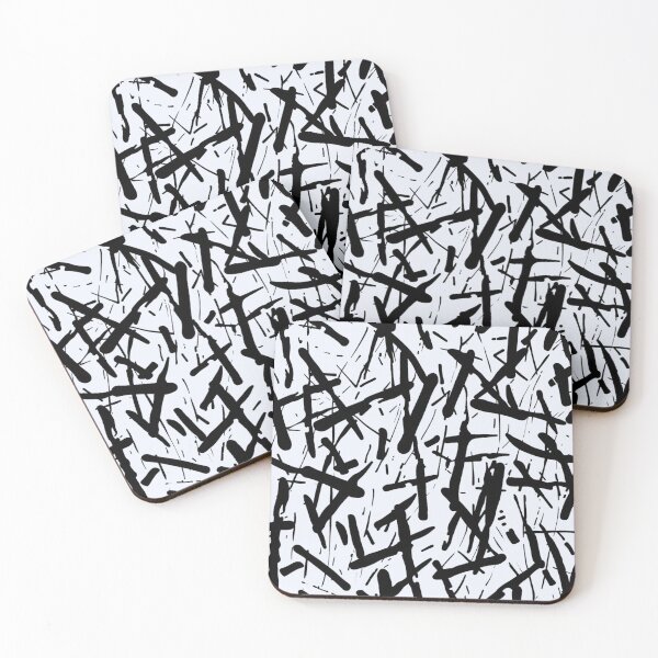 Item preview, Abstract Glyphs Cast in Timeless Mystique designed and sold by Ace Apparel  Attire.