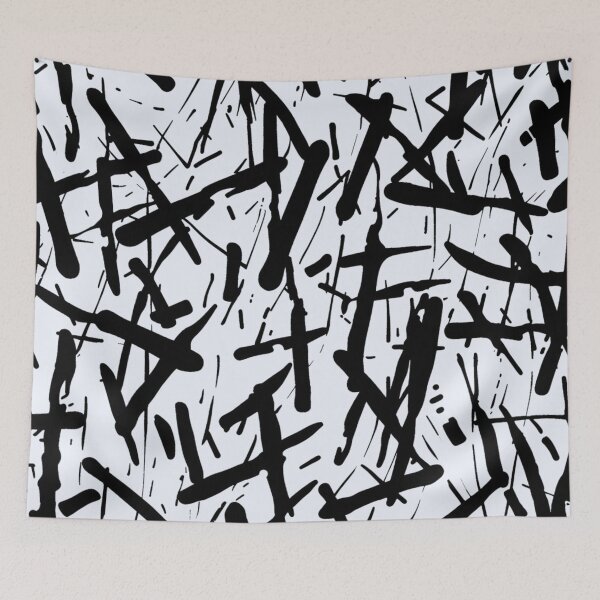 Item preview, Abstract Glyphs Cast in Timeless Mystique designed and sold by Ace Apparel  Attire.