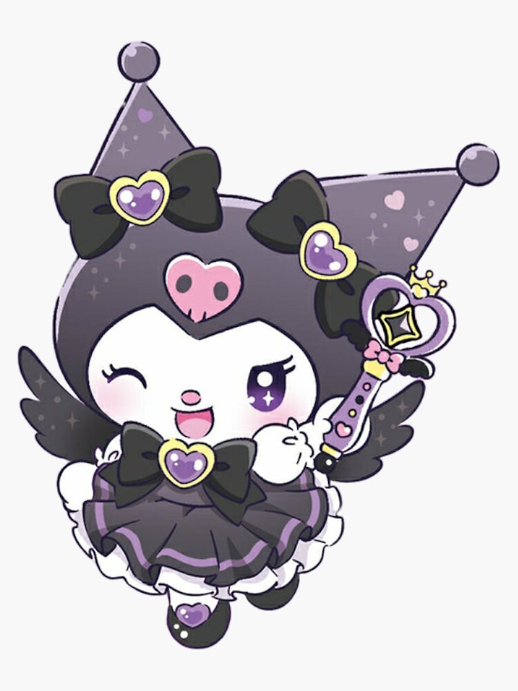 Thumbnail 3 of 3, Sticker, princess kuro mi designed and sold by amaki88.