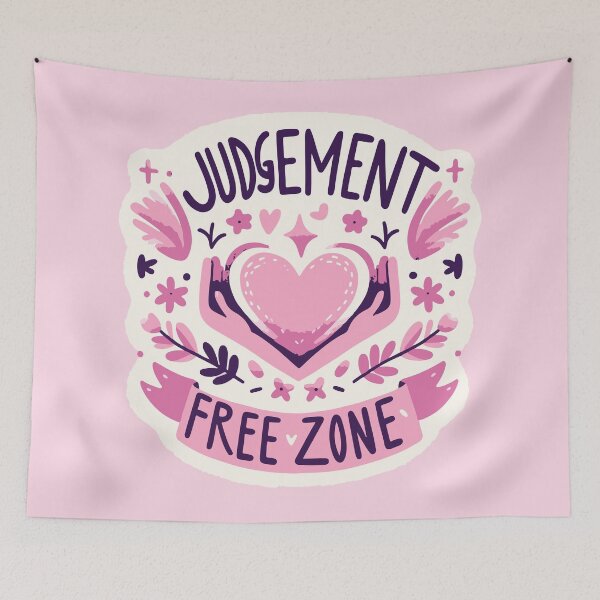 Item preview, Judgement Free Zone designed and sold by thegirlyshoppe.