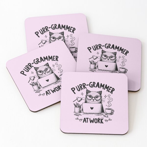 Item preview, Purrgrammer at Work - When a cat becomes a programmer designed and sold by krishutd.