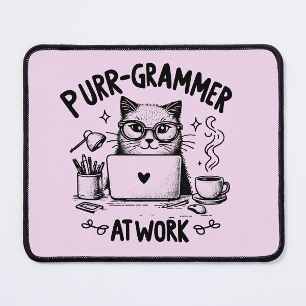 Item preview, Purrgrammer at Work - When a cat becomes a programmer designed and sold by krishutd.