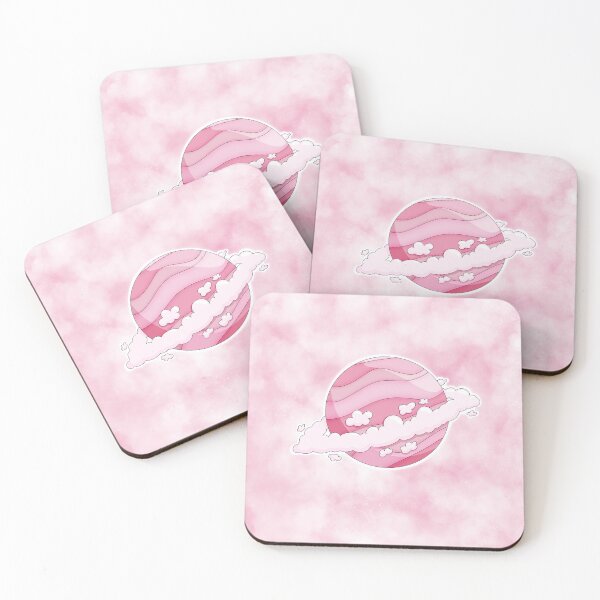 Item preview, Pink Cloudy Planet designed and sold by ByMomoShop.