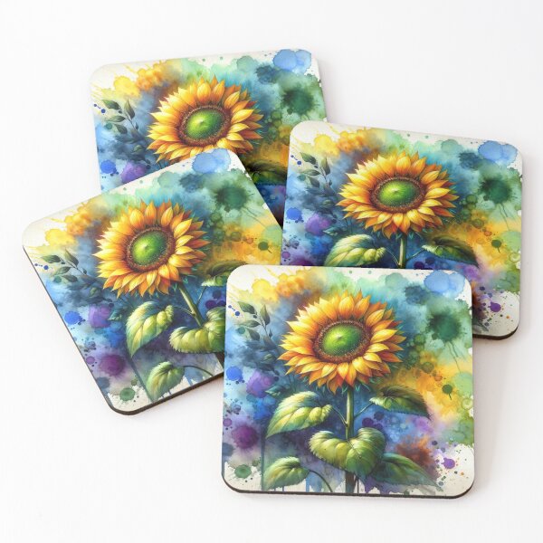 Item preview, Sunflower in Watercolor designed and sold by ChrisButler.