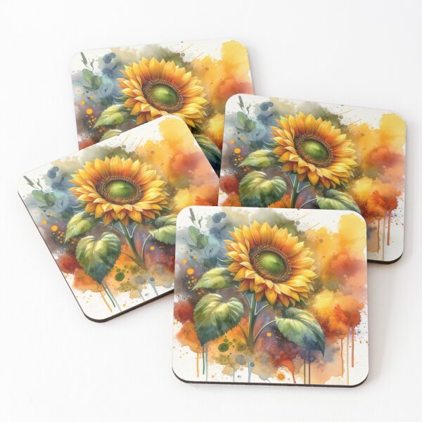 Item preview, Sunflower in Watercolor 2 designed and sold by ChrisButler.