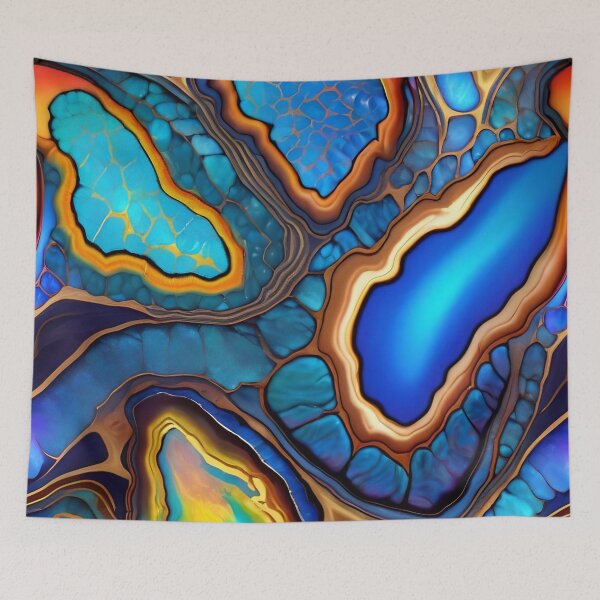 Item preview, Abstract Boulder Opal Stone Pattern designed and sold by TheArtOfPat.