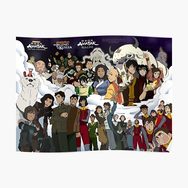 Avatar universe characters Poster
