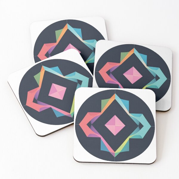 Item preview, Art of symmetry in colorful tones designed and sold by Ink-Kreativ.
