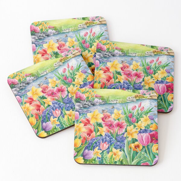 Item preview, spring flowers designed and sold by ururuty.