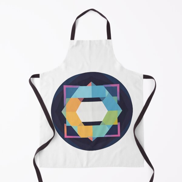 Item preview, Modern art with colorful, geometric shapes designed and sold by Ink-Kreativ.