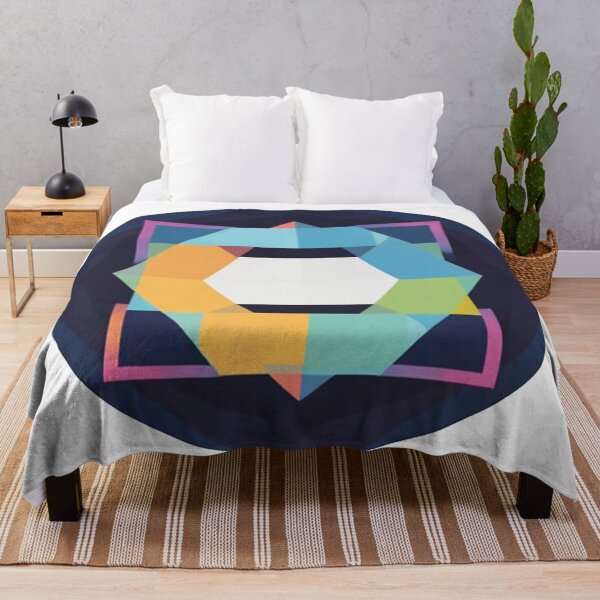 Item preview, Modern art with colorful, geometric shapes designed and sold by Ink-Kreativ.