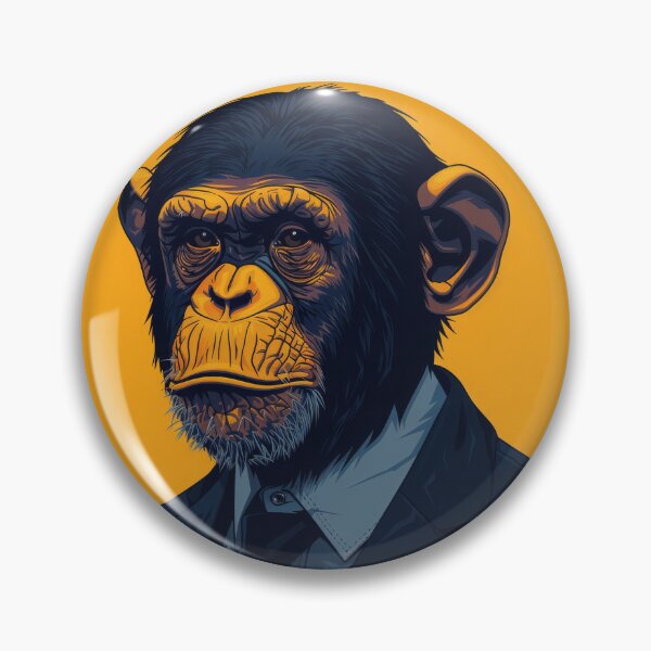 Item preview, Surreal Suited Simian designed and sold by Retro Type.