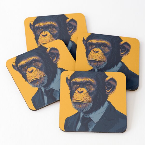 Item preview, Surreal Suited Simian designed and sold by Retro Type.