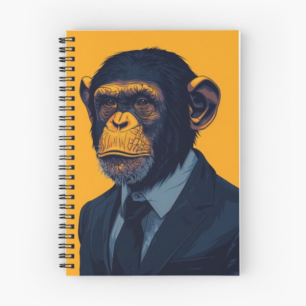 Item preview, Surreal Suited Simian designed and sold by Retro Type.