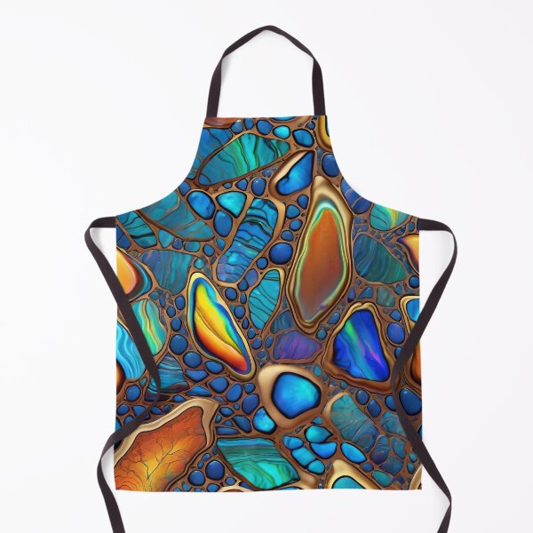 Item preview, Abstract Boulder Opal Stone Pattern designed and sold by TheArtOfPat.