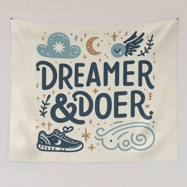 Item preview, Dreamer & Doer designed and sold by thegirlyshoppe.