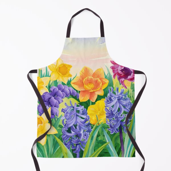Item preview, watercolor spring flowers designed and sold by ururuty.