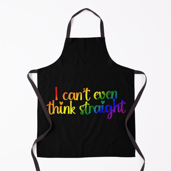 Item preview, I Can't Even Think Straight Pride Flag Colors, LGBTQIA Rainbow Flag Design designed and sold by Travelslightly.