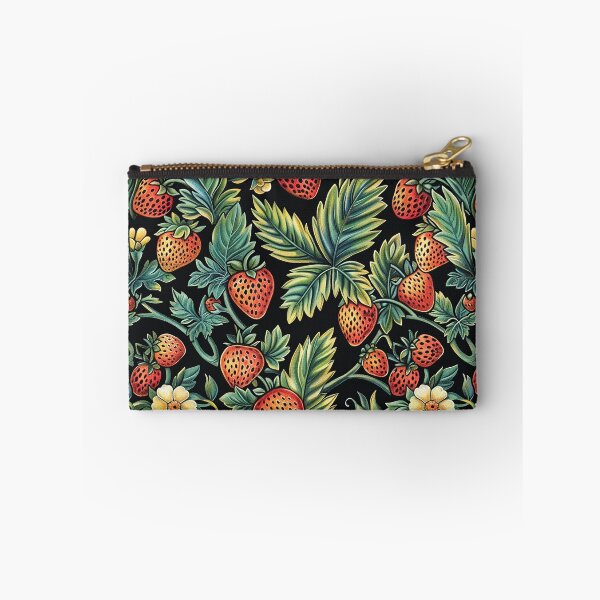 Item preview, Strawberries and Wildflowers Illustration designed and sold by NikkofTime.