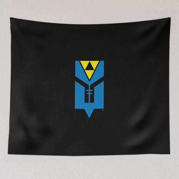 Item preview,  Trident - flower. (blue and yellow) designed and sold by sarabeevart.