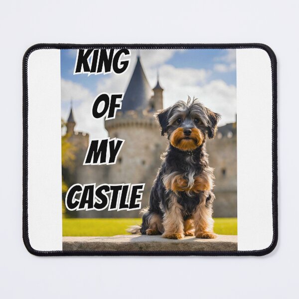 Item preview, King of My Castle Yorkipoo designed and sold by Fredster1966.