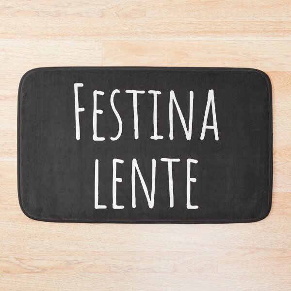 Item preview, Festina Lente Tinta Blanca - Cita Date prisa lentamente designed and sold by TheWriteHand.