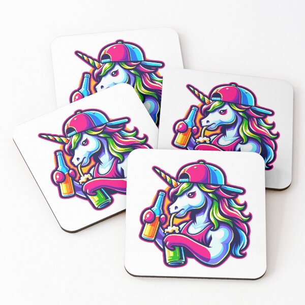 Item preview, Drunk Unicorn designed and sold by PeelZinc.