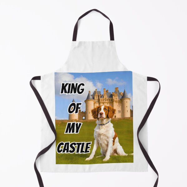 Item preview, King of My Castle Brittany Dog designed and sold by Fredster1966.
