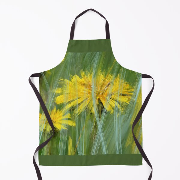 Item preview, Fiore di tarassaco predominanza dí verde fiore giallo designed and sold by Freakyart24.