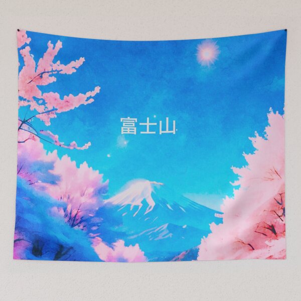 Item preview, Mountain Fuji in Japan (romantical edition) designed and sold by asanaworld.