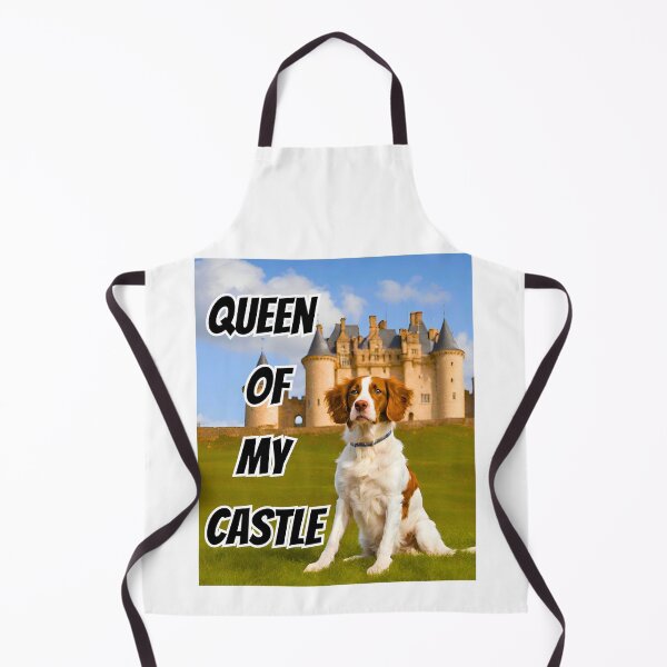 Item preview, Queen of My Castle Brittany Dog designed and sold by Fredster1966.