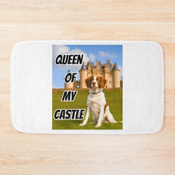 Item preview, Queen of My Castle Brittany Dog designed and sold by Fredster1966.