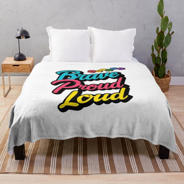 Item preview, Be Brave, Be Proud, Be Loud designed and sold by overheadclick.