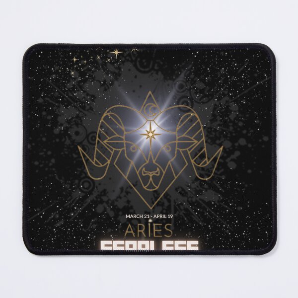Item preview, Aries Fire: Ignite Your Zodiac Style "black" designed and sold by IDoMatterROSASS.
