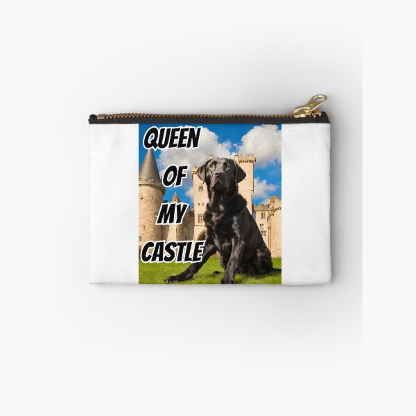 Item preview, Queen of My Castle Black Labrador Retriever designed and sold by Fredster1966.