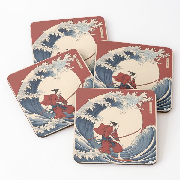 Item preview, Ninja red Japan style 21surfing surfer designed and sold by RedWolfDisigne.