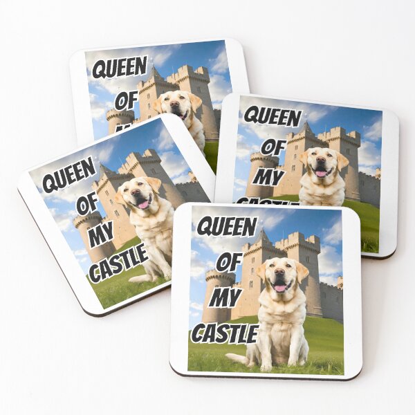 Item preview, Queen of My Castle Labrador Retriever designed and sold by Fredster1966.