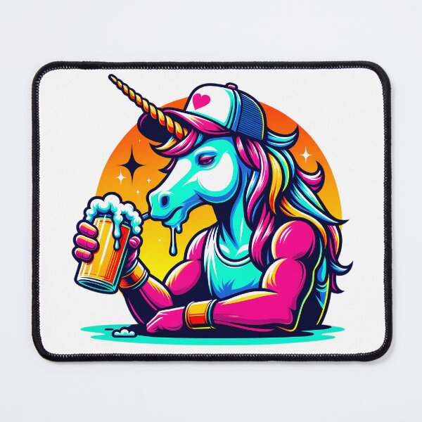 Item preview, Drunk Unicorn designed and sold by PeelZinc.