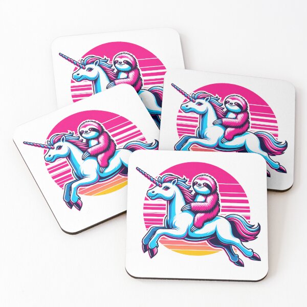 Item preview, Sloth Riding Unicorn Shirt designed and sold by PeelZinc.