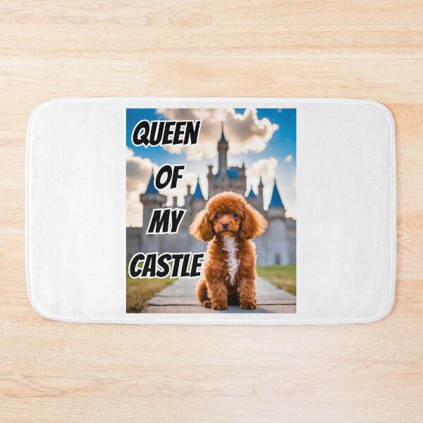 Item preview, Queen of My Castle Toy Poodle designed and sold by Fredster1966.