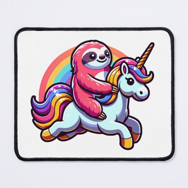 Item preview, Sloth Riding Unicorn Shirt designed and sold by PeelZinc.