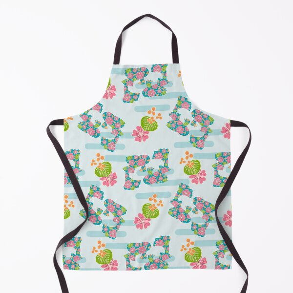 Item preview, Floral koi in the pond pattern designed and sold by Home Cyn Home.