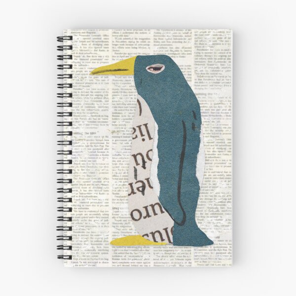 Item preview, Penguin t-shirts, nature t-shirts, cute wild animal t-shirts, vintage style t-shirts. ,newspaper designed and sold by BeYourself1993.