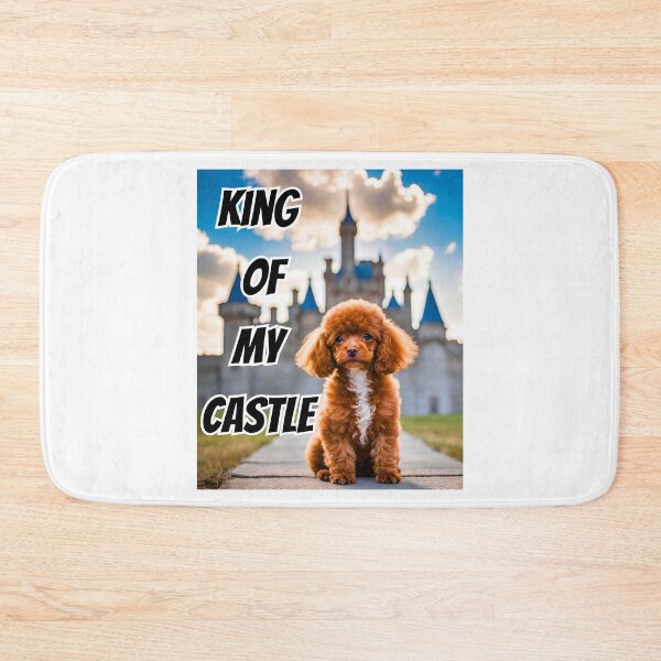 Item preview, King of My Castle Toy Poodle designed and sold by Fredster1966.