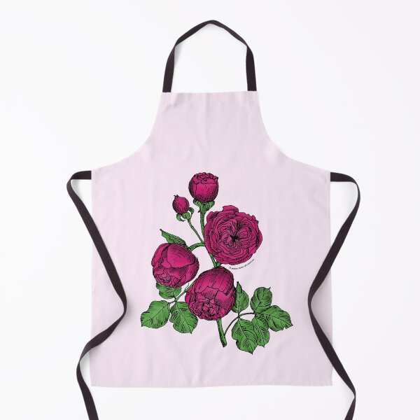 Item preview, Deep Pink Pompon Rose Bloom Very Full 40+ Petals In 3+ Rows designed and sold by Rachael Taylor.